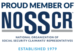 Member of National Organization of Social Security Claimant's Representatives
